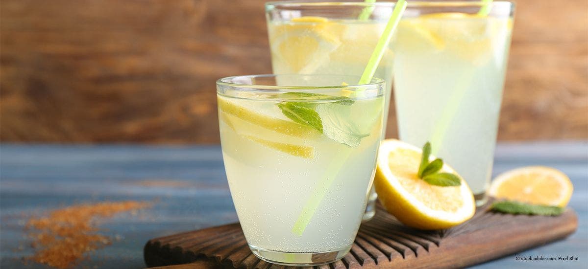Eau citronnée