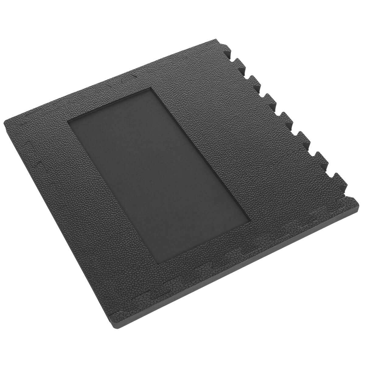 Tapis de protection du sol avec renfoncement