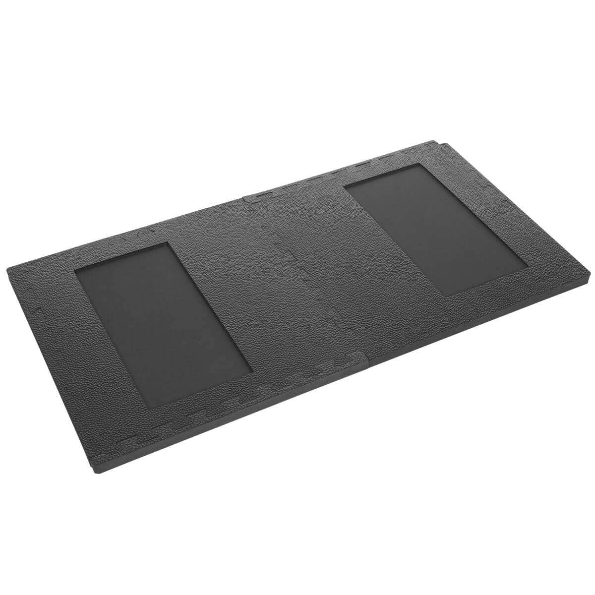 Tapis de protection du sol avec renfoncement