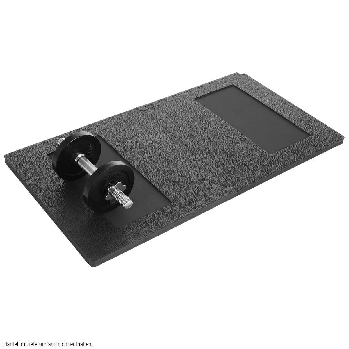 Tapis de protection du sol avec renfoncement