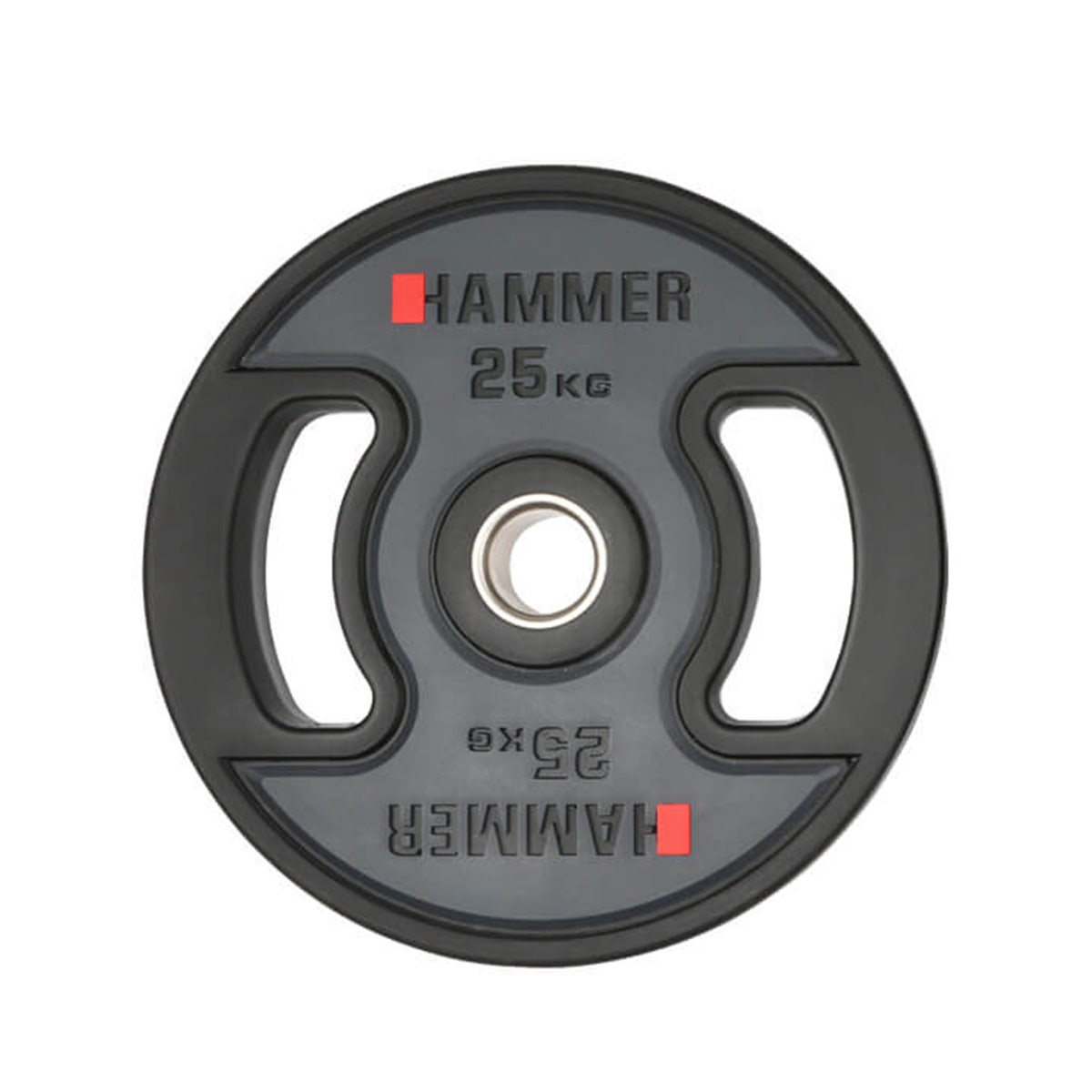 Disques des haltères 50 mm 1,25 - 25 kg, PU