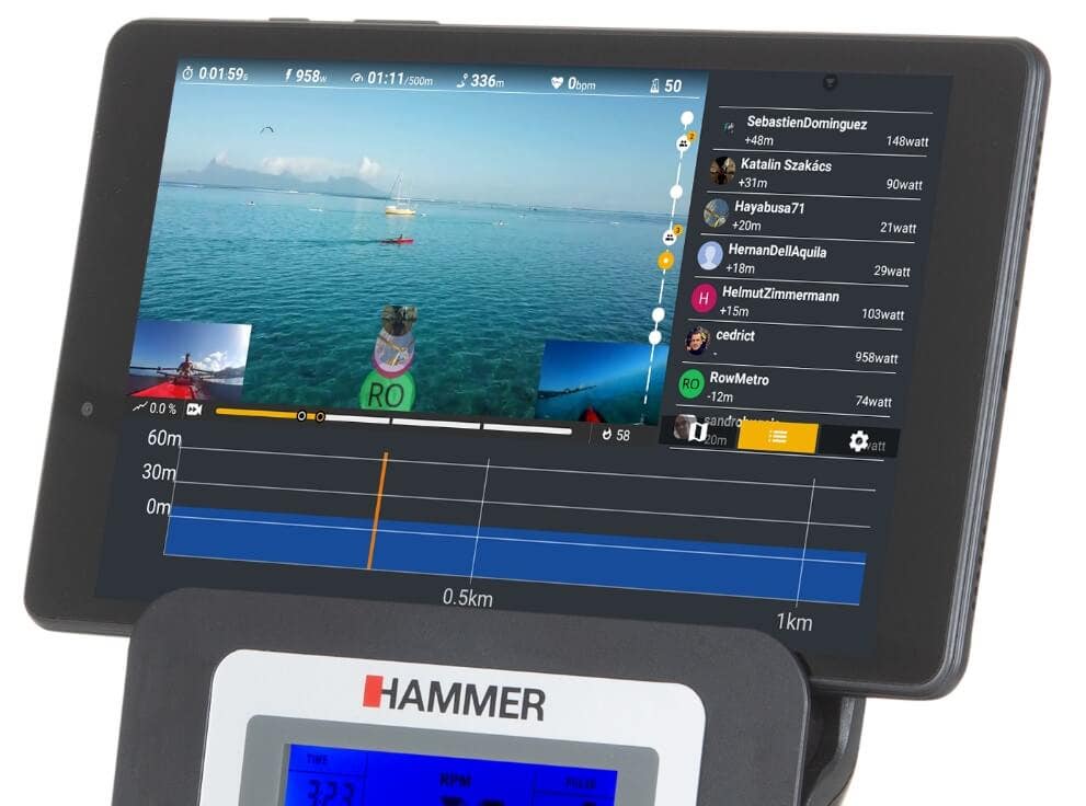 Ordinateur d'entraînement avec support pour tablette Ordinateur d'entraînement avec support pour tablette