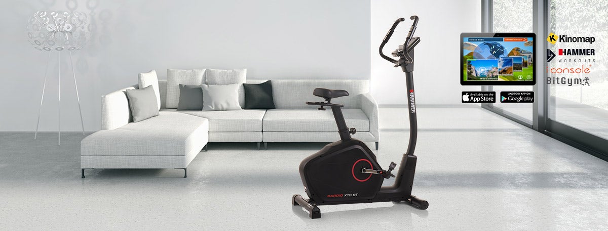 Entraînement cardiovasculaire confortable avec le HAMMER Cardio XT6 Entraînement cardiovasculaire confortable avec le HAMMER Cardio XT6
