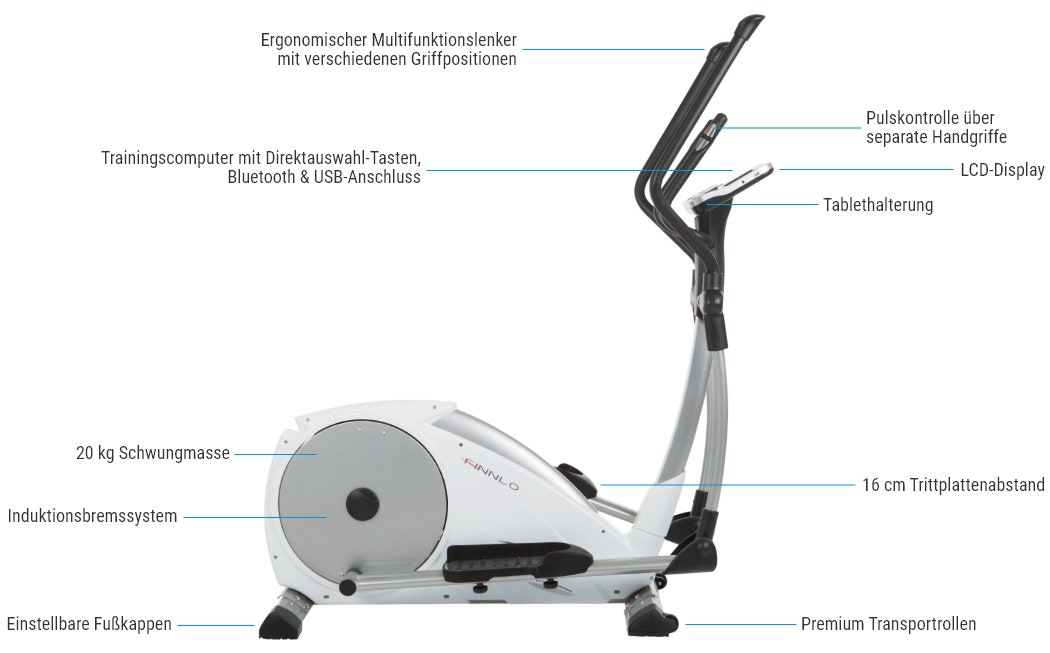 FINNLO by HAMMER Crosstrainer Loxon XTR BT FINNLO by HAMMER Crosstrainer Loxon XTR BT